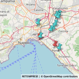 Mappa Via Generale Francesco Sponzilli, 80146 Napoli NA, Italia (4.37636)