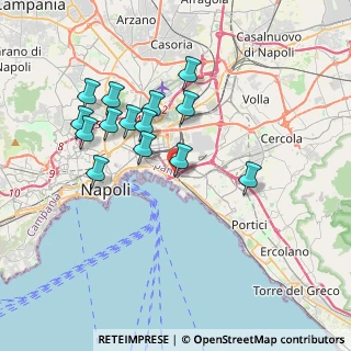 Mappa Via Generale Francesco Sponzilli, 80146 Napoli NA, Italia (3.70643)