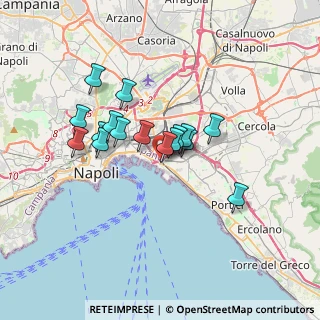 Mappa Via Generale Francesco Sponzilli, 80146 Napoli NA, Italia (2.87188)