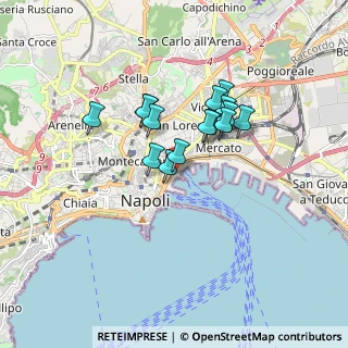 Mappa Piazza Immacolatella, 80133 Napoli NA, Italia (1.36133)