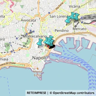 Mappa Piazza Municipio, 80133 , 80133 (0.4145)