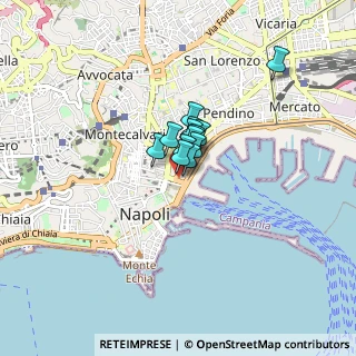 Mappa Piazza Municipio, 80133 , 80133 (0.37538461538462)
