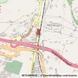 Mappa Via Alfonso Artiaco, 129, 80078 Pozzuoli, Napoli (Campania)