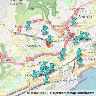 Mappa Via Tullo Ostilio, 80126 Napoli NA, Italia (1.2605)