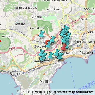 Mappa Via Tullo Ostilio, 80126 Napoli NA, Italia (1.4845)