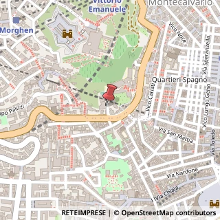 Mappa Gradini San Nicola da Tolentino, 12, 80135 Napoli, Napoli (Campania)
