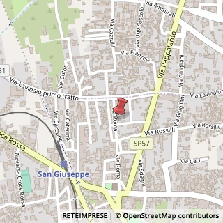 Mappa Via Roma, 107, 80047 San Giuseppe Vesuviano, Napoli (Campania)
