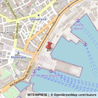 Mappa Piazzale Stazione Marittima, 80133 Napoli NA, Italia, 80133 Napoli, Napoli (Campania)