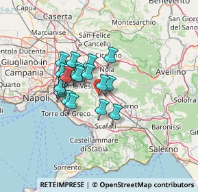 Mappa Via Caterina, 80047 San Giuseppe Vesuviano NA, Italia (10.3685)