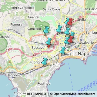 Mappa Via Tevere, 80126 Napoli NA, Italia (1.75545)