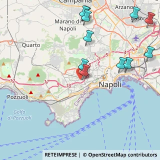 Mappa Via Tevere, 80126 Napoli NA, Italia (5.55364)
