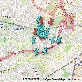 Mappa Via Tevere, 80126 Napoli NA, Italia (0.3115)