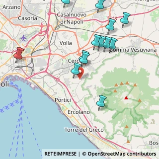Mappa Via Masseria Monaco Aiello, 80040 San Sebastiano Al Vesuvio NA, Italia (4.81462)