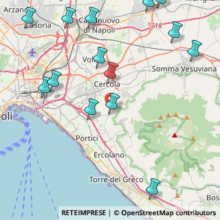 Mappa Via Masseria Monaco Aiello, 80040 San Sebastiano Al Vesuvio NA, Italia (6.12571)