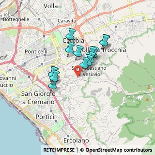Mappa Via Masseria Monaco Aiello, 80040 San Sebastiano Al Vesuvio NA, Italia (1.42714)