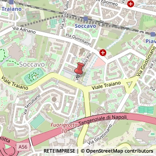 Mappa Via Antonino Pio,  7, 80126 Napoli, Napoli (Campania)
