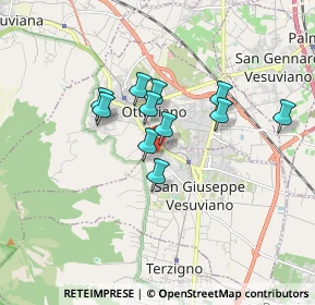 Mappa Via Carilli, 80047 San Giuseppe Vesuviano NA, Italia (1.37364)