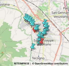 Mappa Via Carilli, 80047 San Giuseppe Vesuviano NA, Italia (1.238)