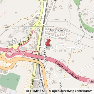 Mappa Via Vecchia Campana, 6, 80078 Pozzuoli, Napoli (Campania)