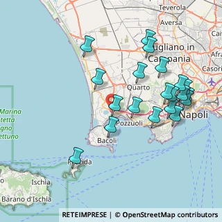 Mappa Traversa Strigari, 80078 Pozzuoli NA, Italia (8.8575)