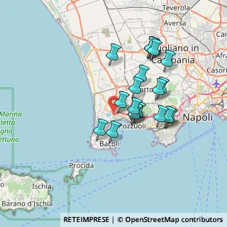 Mappa Traversa Strigari, 80078 Pozzuoli NA, Italia (6.7145)
