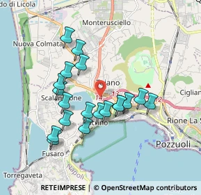 Mappa Traversa Strigari, 80078 Pozzuoli NA, Italia (1.75105)
