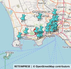 Mappa Via Scuderie, 80125 Napoli NA, Italia (6.64947)
