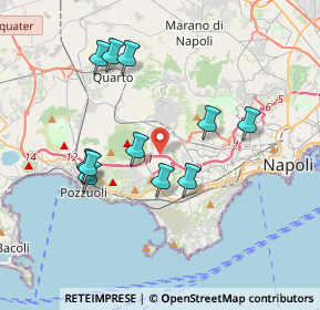 Mappa Via Scuderie, 80125 Napoli NA, Italia (3.75273)