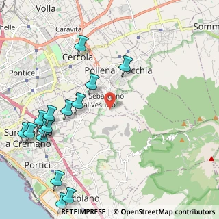 Mappa Via Casagnolella, 80040 San Sebastiano Al Vesuvio NA, Italia (3.03667)