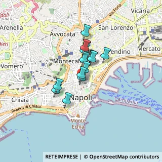 Mappa Vico Corrieri, 80132 Napoli NA, Italia (0.65714)