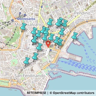 Mappa Piazza Municipio-palazzo San Giacomo, 80133 Napoli NA (0.4105)