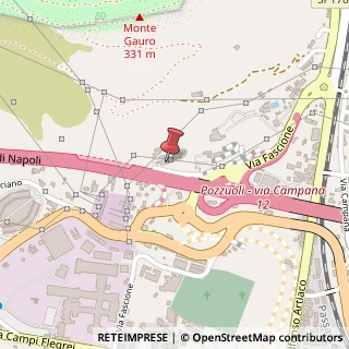 Mappa Via Fascione, 18, 80078 Pozzuoli, Napoli (Campania)