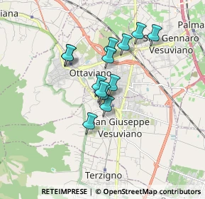 Mappa Traversa Luna - I Cortile Caramagni, 80047 San Giuseppe Vesuviano NA, Italia (1.36077)