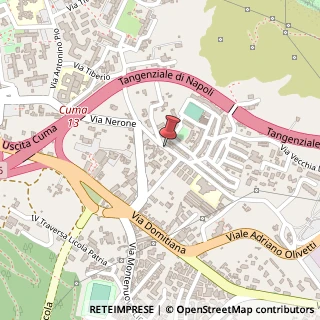 Mappa Viale dell'Europa Unita, 37, 80078 Pozzuoli, Napoli (Campania)