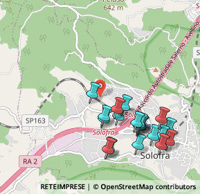 Mappa Via Cortine, 83029 Solofra AV, Italia (1.1295)