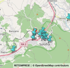 Mappa Via Cortine, 83029 Solofra AV, Italia (1.78167)