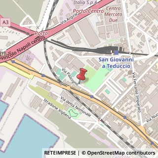 Mappa Via Pazzigno, 117, 80146 Napoli, Napoli (Campania)