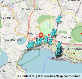 Mappa Via J. Fitzgerald Kennedy, 80078 Pozzuoli NA, Italia (1.75684)
