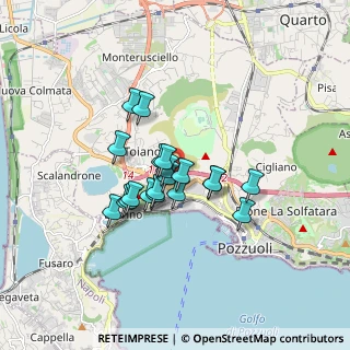 Mappa Via J. Fitzgerald Kennedy, 80078 Pozzuoli NA, Italia (1.3105)