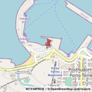 Mappa Molo Teleferica, 12, 07046 Porto Torres, Sassari (Sardegna)