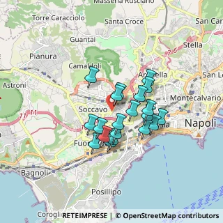 Mappa Via Giustiniano, 80126 Napoli NA, Italia (1.3785)