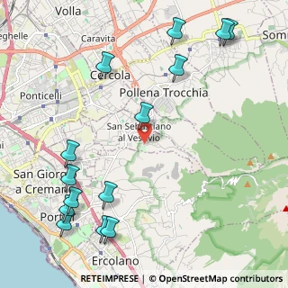 Mappa Viale Sigilardo, 80040 San Sebastiano Al Vesuvio NA, Italia (3.03071)