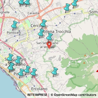Mappa Viale Sigilardo, 80040 San Sebastiano Al Vesuvio NA, Italia (3.41188)