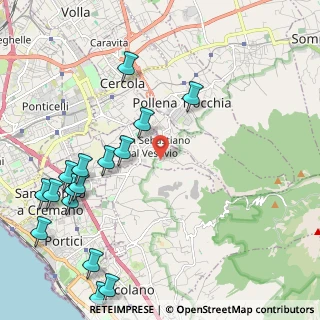 Mappa Viale Sigilardo, 80040 San Sebastiano Al Vesuvio NA, Italia (2.9575)