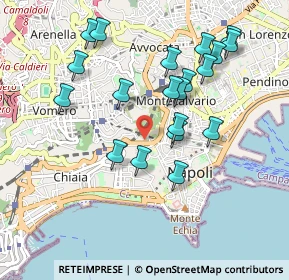 Mappa Corso Vittorio Emanuele, 80145 Napoli NA, Italia (1.0045)