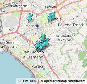 Mappa Via Buongiovanni, 80056 San Giorgio a Cremano NA, Italia (1.18091)