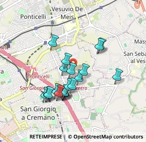 Mappa Via Buongiovanni, 80056 San Giorgio a Cremano NA, Italia (0.805)
