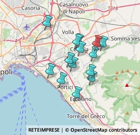 Mappa Via Buongiovanni, 80056 San Giorgio a Cremano NA, Italia (2.74714)