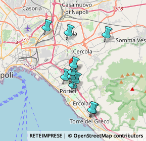 Mappa Via Buongiovanni, 80056 San Giorgio a Cremano NA, Italia (3.15091)