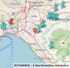 Mappa Via Buongiovanni, 80056 San Giorgio a Cremano NA, Italia (5.65533)